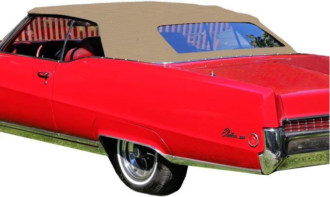 Kee Auto Top CD1014TO05SP Convertible Top - Dark tan, Vinyl, OE Replacement, Direct Fit