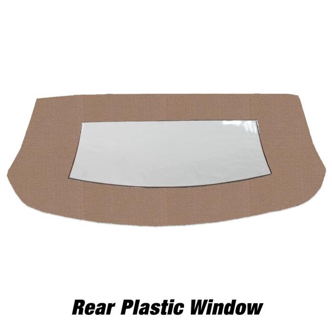 Kee Auto Top CD1028CO07SF Convertible Rear Window - Cloth, Direct Fit