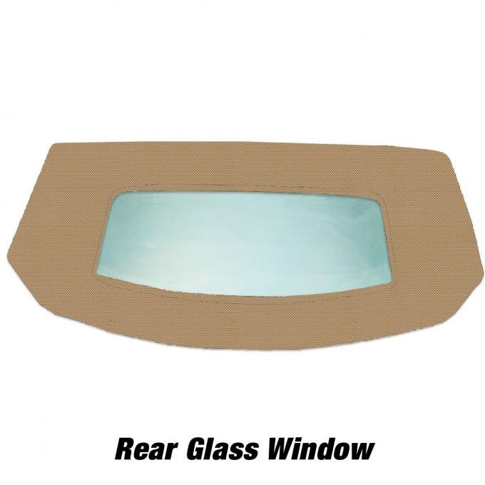 Kee Auto Top HG0118TN15SP Convertible Rear Window - Vinyl, Direct Fit