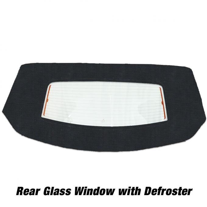 Kee Auto Top HG0118DF33SP Convertible Rear Window - Vinyl, Direct Fit