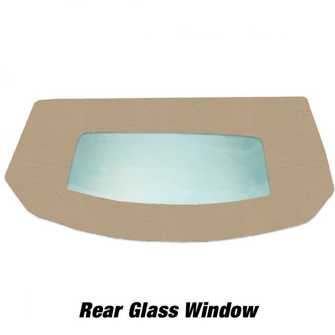 Kee Auto Top HG0118TN05SP Convertible Rear Window - Vinyl, Direct Fit