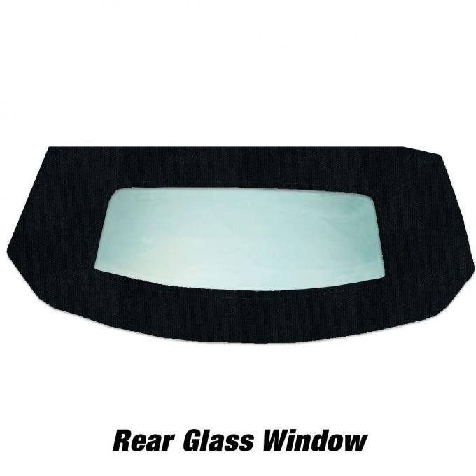 Kee Auto Top HG0116ZTN14SF Convertible Rear Window - Cloth, Direct Fit
