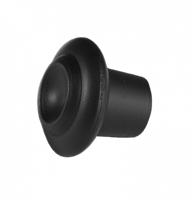 Key Parts '55-'59 2nd Series Wiper Knob; Black 0847-674