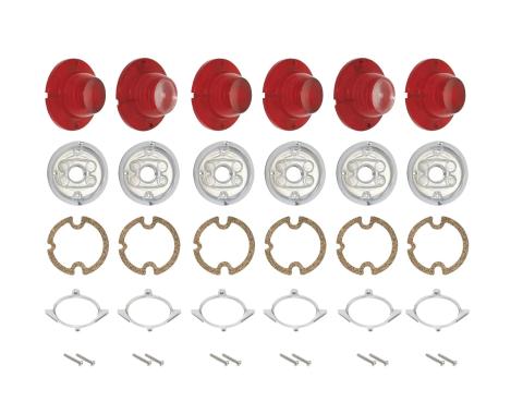 KNS Accessories 1962 Chevrolet Impala Tail Light Complete Sets KC1855