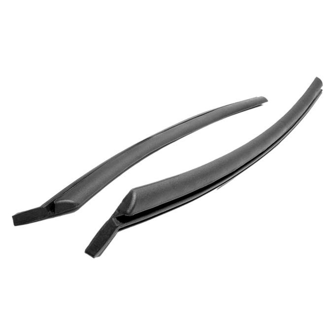 Metro Moulded Parts 1971-1978 Cadillac / Pontiac / Buick / Oldsmobile / Chevrolet Rear Roll-Up Quarter Window Seals, Made with Steel Core VS 3-N