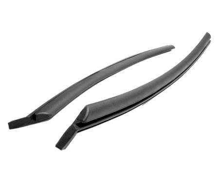 Metro Moulded Parts 1971-1978 Cadillac / Pontiac / Buick / Oldsmobile / Chevrolet Rear Roll-Up Quarter Window Seals, Made with Steel Core VS 3-N