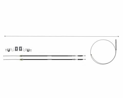 Right Stuff 58 - 64, Full Size Chevy, - Emergency Brake Cable RSBCB04