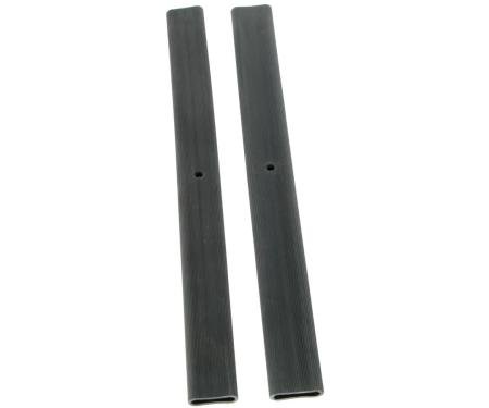 AMD Tailgate Chain Covers, Black, LH/RH Pair, 41-87 Chevy GMC Stepside Pickup Truck X927-4041-3P