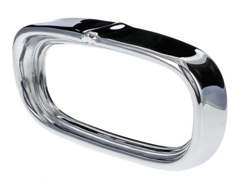 AMD Park Lamp Bezel, LH or RH, 58-59 Chevy Pickup Truck Suburban X136-4058
