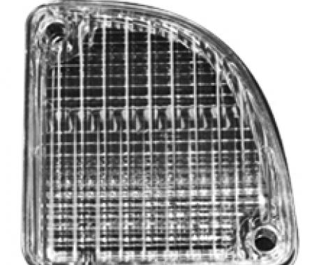 Key Parts '67-'72 Back Up Lamp Lens, Passenger's Side 0849-628 R