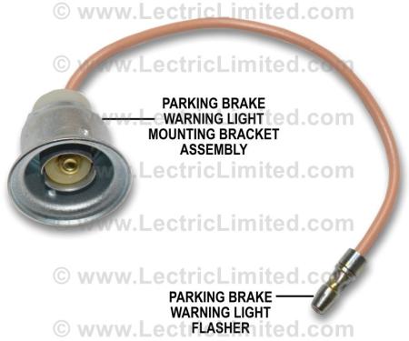Lectric Limited 1957 Chevrolet Nomad Parking Brake Warning Light Wire 90804