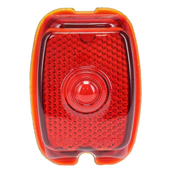 AMD Tail Light Lens, Red Glass, 47-53 Chevy GMC Truck X951-4047