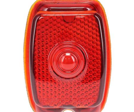 AMD Tail Light Lens, Red Glass, 47-53 Chevy GMC Truck X951-4047