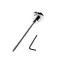 AMD Headlamp Switch Rod and Knob, Chrome, 55-59 Chevy Pickup, Suburban; 55-57 GMC Pickup, Suburban X460-4055-13