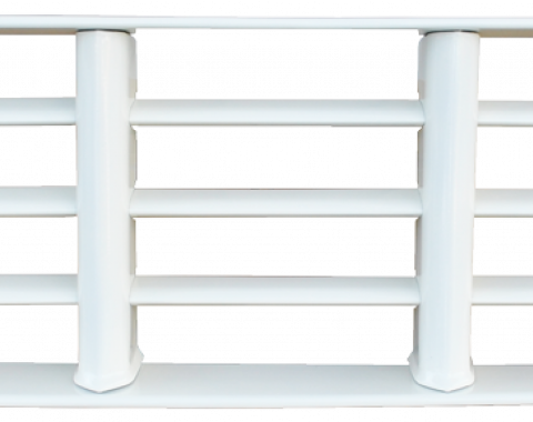 Key Parts '55-'56 Chevrolet Pickup Painted Grille 0847-045