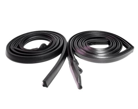 Metro Moulded Parts 1965-1966 Oldsmobile / Chevrolet / Pontiac / Cadillac / Buick Molded Roof Rail Seals. for 2-Door Hardtops. Pair r&l RR 5016