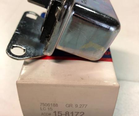 AC Delco Blower Motor / Air Conditioning Relay NOS 15-8172 / 1365166