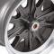 Legendary Wheels HB45, 17 X 8 In., 5 X 4.5, 4.75 BS, Charcoal/Machined LW90-70854B