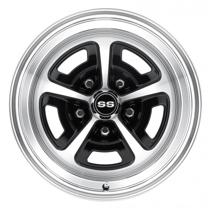 Legendary Wheels 16 X 8 Magnum Wheel, 5 on 4.75 BP, 4.5 BS, Gloss/Black Machined LW50-60857A