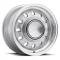 Legendary Wheels 1964-1973 Ford Mustang LW 60 15x7 12 Slot Rim 4x4.5" Silver LW60-50744S