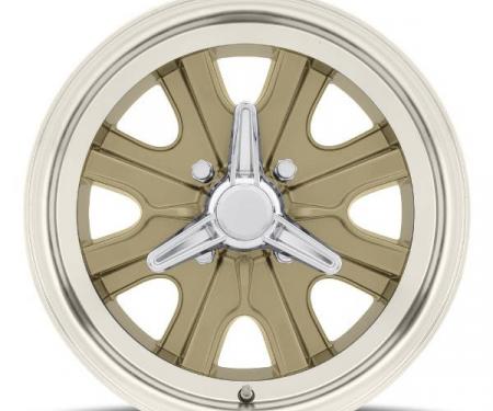 Legendary Wheels 15 X 7 Legendary HB44 Alloy Wheel, 4 on 4.5 BP, 4.25 BS, 4 Lug, Gold Haze LW90-50744F