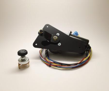 Full Size Chevy Electric Wiper Motor, Replacement, With Delay Switch,1963-1964