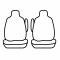 Covercraft Precision Fit Endura Second Row Seat Covers GTC1215ENBK