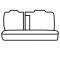 Covercraft Precision Fit Endura Second Row Seat Covers GTC1232ENCC