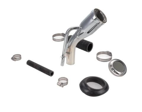 AMD Fuel Filler Neck Kit, Chrome Cap, 49-55 Chevy GMC Pickup X891-4049-S