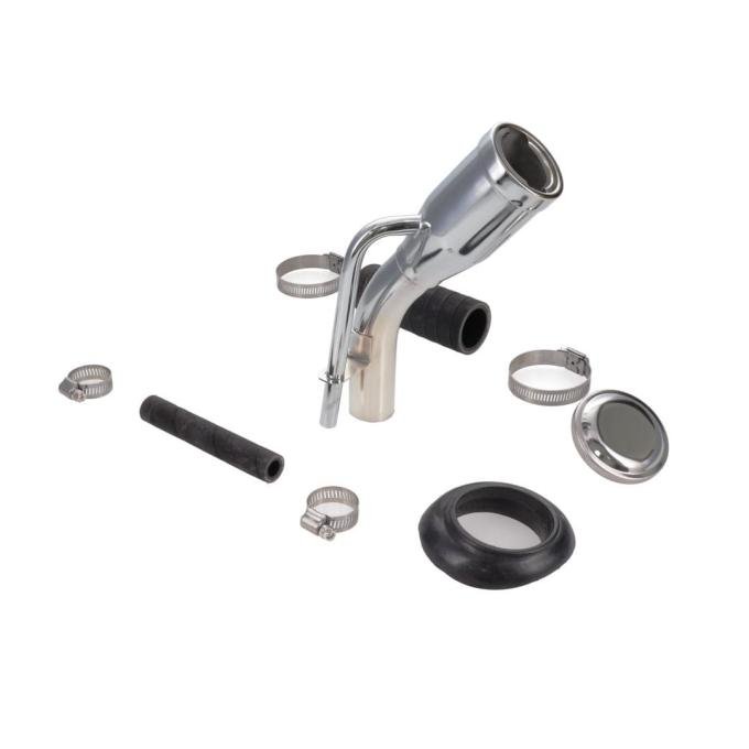 AMD Fuel Filler Neck Kit, Chrome Cap, 49-55 Chevy GMC Pickup X891-4049-S