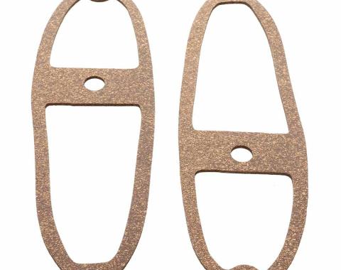 AMD Tail Lamp Lens Gaskets, Pair, 55-58 Chevy Cameo GMC Carrier X954-4055-2P
