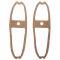 AMD Tail Lamp Lens Gaskets, Pair, 55-58 Chevy Cameo GMC Carrier X954-4055-2P