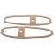 AMD Tail Lamp Lens Gaskets, Pair, 55-58 Chevy Cameo GMC Carrier X954-4055-2P