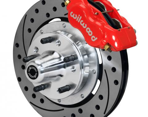 Wilwood Brakes Forged Dynalite Big Brake Front Brake Kit (Hub) 140-12022-DR