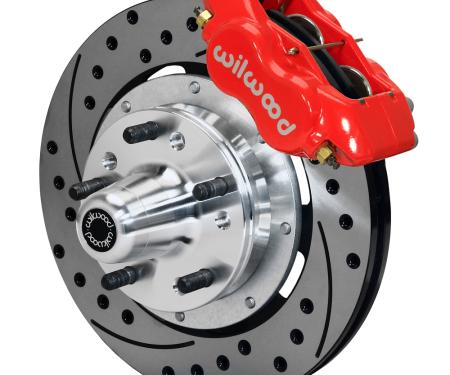 Wilwood Brakes Forged Dynalite Big Brake Front Brake Kit (Hub) 140-12022-DR