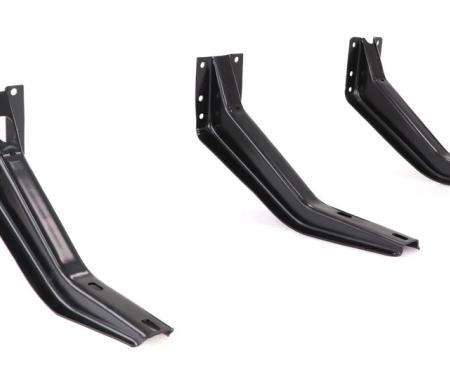 AMD Running Board Hanger Bracket Set, LH, 3 pcs, 47-55 Chevy GMC 1/2-ton Pickup Truck Suburban X435-4047-LS