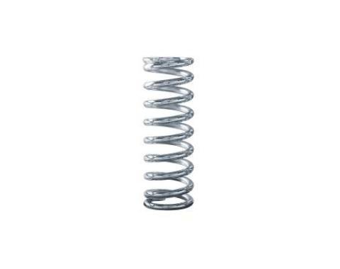 QA1 2 1/2" I.D. Chrome Plated Coil Spring - 10" length 10CS200