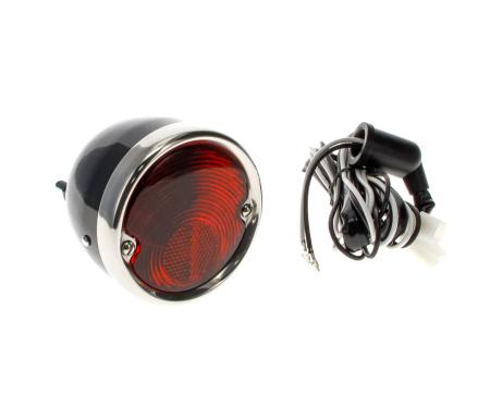 AMD Tail Lamp Assembly, Black Housing, LH or RH, 55-59 Chevy GMC C/K Stepside Pickup X950-4055-1