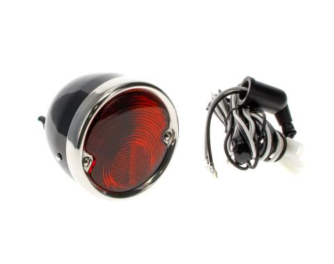 AMD Tail Lamp Assembly, Black Housing, LH or RH, 55-59 Chevy GMC C/K Stepside Pickup X950-4055-1