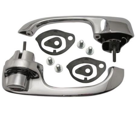 Goodmark Industries 1969-1972 Buick / Chevrolet Driver Side And Passenger Side Exterior Door Handle Set GMK403344070S