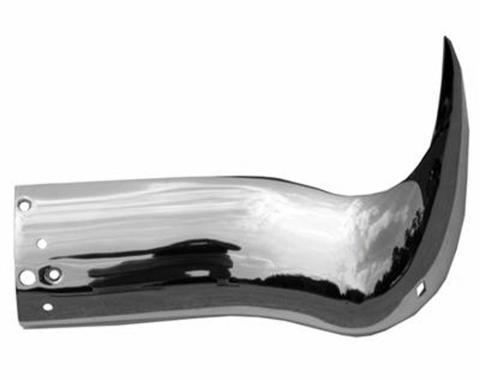 Goodmark Industries 1955-1956 Chevrolet / Pontiac Rear Passenger Side Bumper End Assembled Part GMK4040800551RA