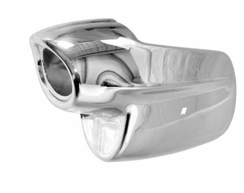 Goodmark Industries 1957 Chevrolet Rear Passenger Side Bumper End Assembled Part GMK4040800571R