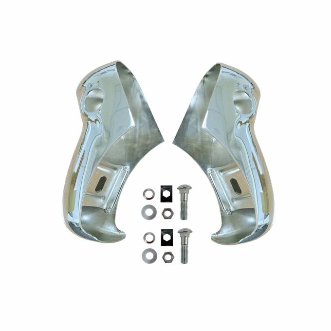 Goodmark Industries 1955 Chevrolet Rear Bumper Guard Assembled Part GMK404089555P
