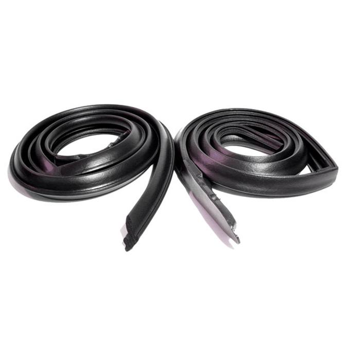 Metro Moulded Parts 1969-1970 Oldsmobile / Buick / Chevrolet / Pontiac Molded Roof Rail Seals, for 2-Door Hardtop Sport Coupe. Pair r&l RR 5014-A