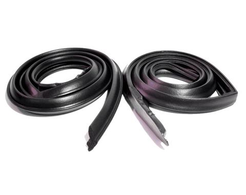 Metro Moulded Parts 1969-1970 Oldsmobile / Buick / Chevrolet / Pontiac Molded Roof Rail Seals, for 2-Door Hardtop Sport Coupe. Pair r&l RR 5014-A