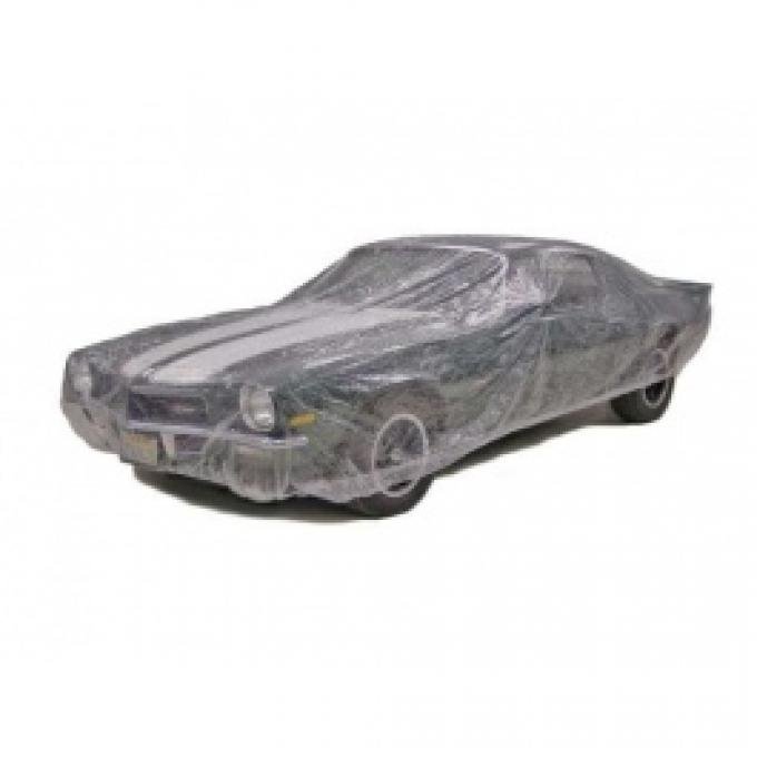 Car Cover, Disposable Clear, Medium, Case of 20