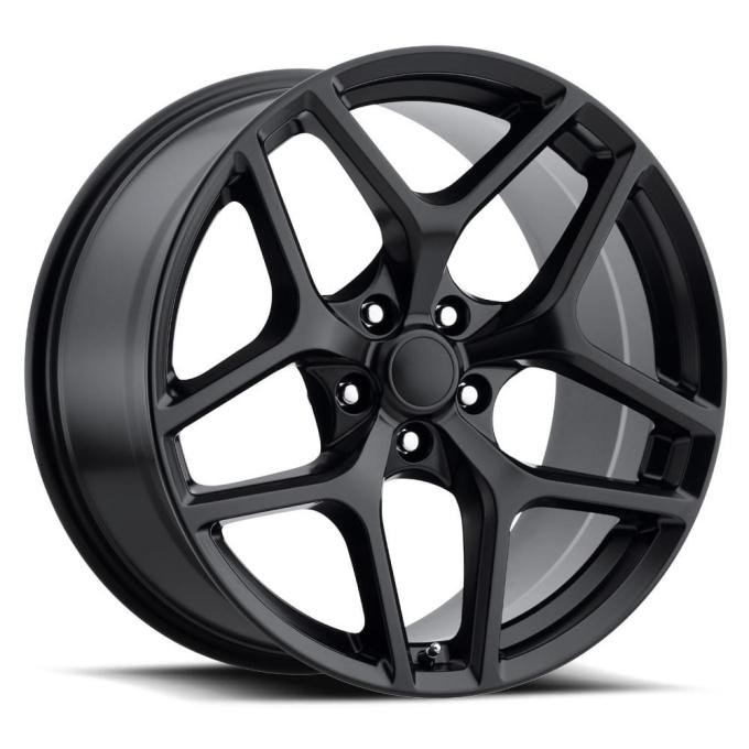 Factory Reproductions FR 27f &ndash; Z28 Camaro Replica Flow Form Wheels 20x10 5x120 +35 HB 66.9 Camaro Z28 Flow Form Satin Black with Cap 27010352003F