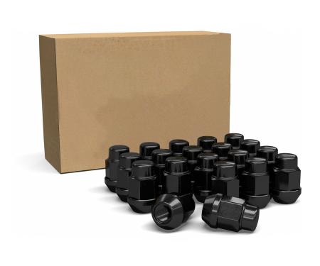 Factory Reproductions Install Kit 14mm X 1.5 (4.40") Spike Spline Black 20 Lug Nuts+Key(s) L-KIT14150B-20