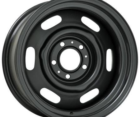 Wheel Vintiques 15x8 Chrysler Police Black 5x4.5" bolt 4.5" backspace 69-5812042