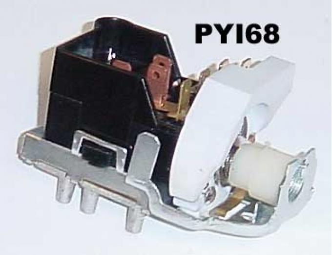 GTO Headlight Switch, Dash, 1967-1968